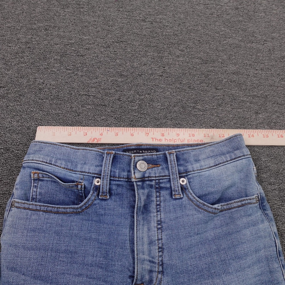 Lucky Brand Jeans Womens 4 27 Blue Medium Wash High Rise Boot Bianca 27x32 Denim - Picture 8 of 12